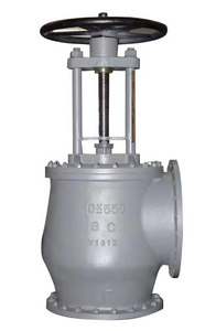 Marine Valve F7350 JIS-10K Cast Steel Angle Hull Valve