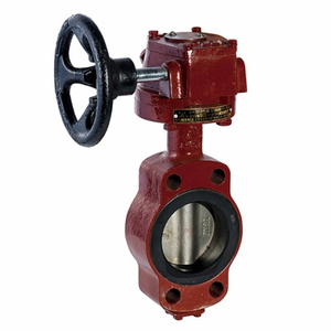 Marine Centric Wafer Type Fork Lever Manual Operated Butterfly Valve With Extended Hand Wheel(Type 1B) Dalian Standard