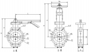 Marine Concentric Wafer Type Manual and Spiral Manual Operated Butterfly Valve HD 531