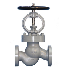 Морской клапан фланца F7317 JIS 40K Cast Steel Globe Valve